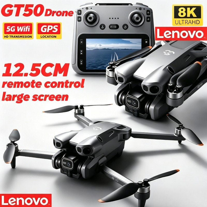Drone Rc Gt50 - Lenovo GT50 Drone 4K Professional HD