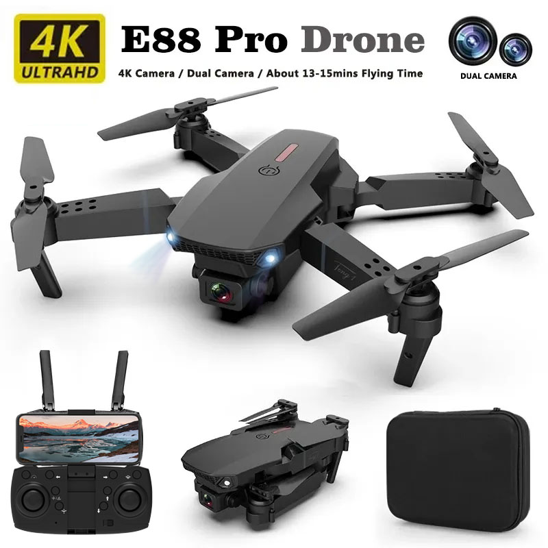 Drone Rc E88 Pro - E88pro Drone Professional Dron Optical Flow