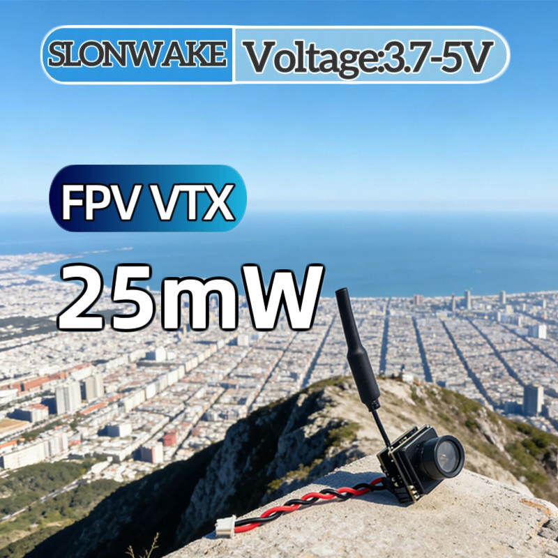 Drone Rc Control - SLONWAKE FPV 25mW power simulation VTX