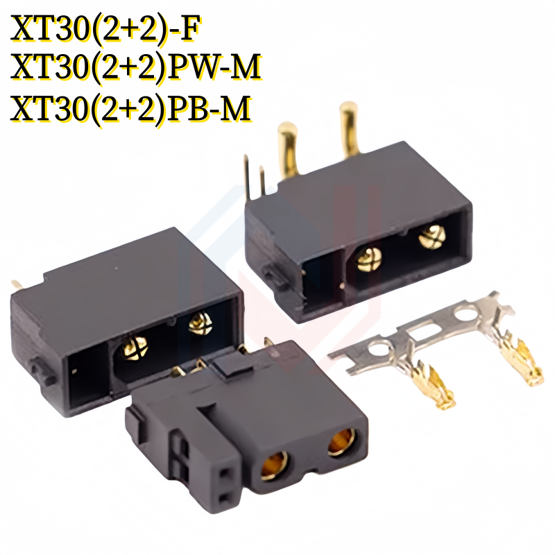 Drone Rc Signal - XT30(2+2) XT30PB/PW(2+2) Male Female Gold Plated