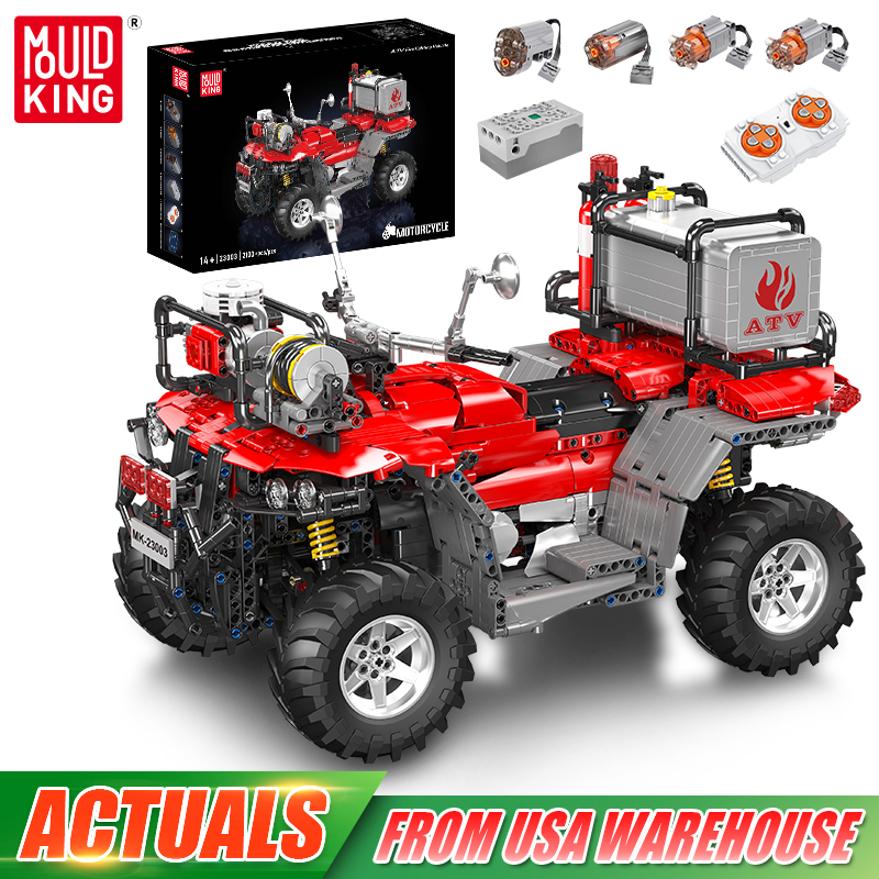 Drone Or Rc Car - Mould King 23003 Technical Car Toys