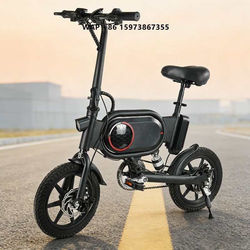Brushless Motor - 14-Inch Brushless Folding Electric Bike Single