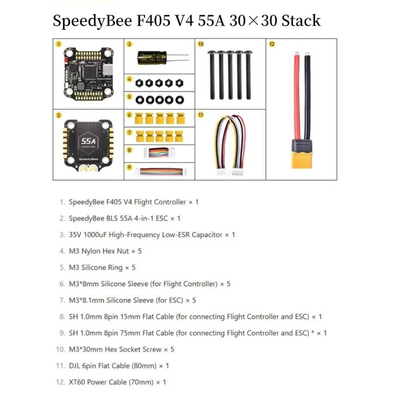 Original Speedybee F405 V3 BLS - đánh giá và giá Betaflight Flight Controller