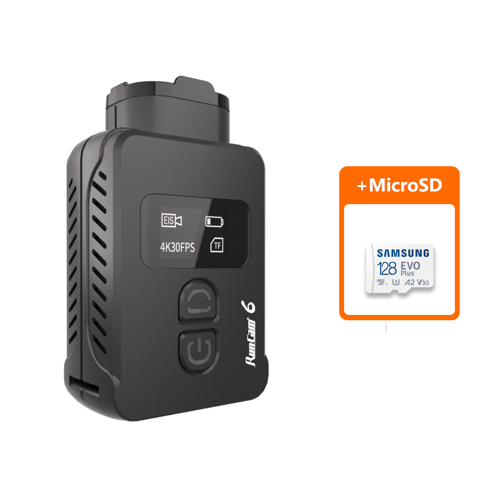 RunCam 6 4K 128GB SD Card 30FP - đánh giá và giá Drone Rc Action