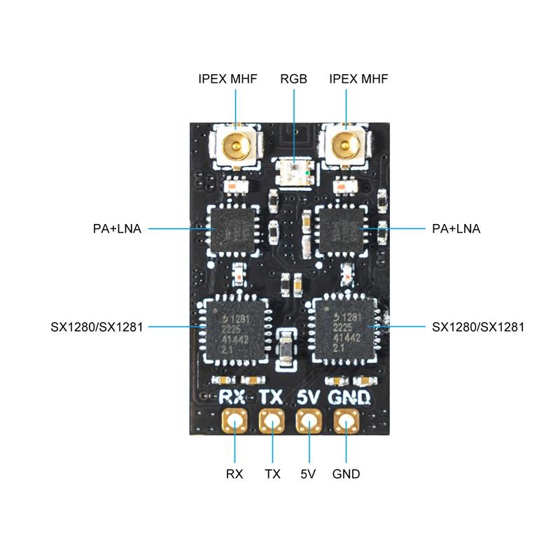 BETAFPV ELRS Receiver 915MHz F - đánh giá và giá Drone Tech Rc
