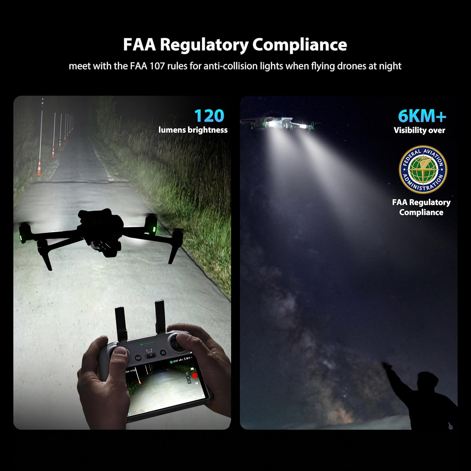 STARTRC Drone Strobe Light Ant - đánh giá và giá Dji Drone Mini 4 Pro