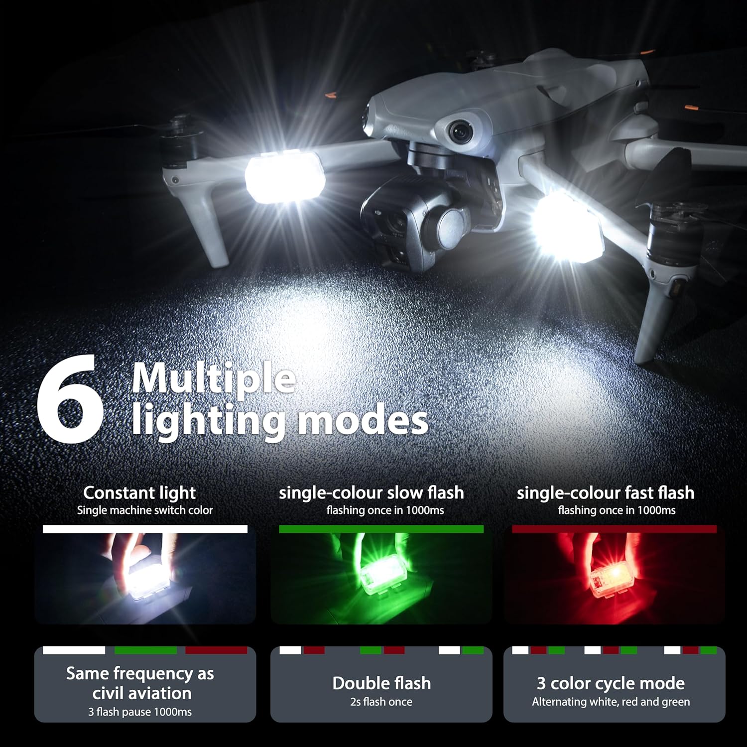 STARTRC Drone Strobe Light Ant - đánh giá và giá Dji Drone Mini 4 Pro