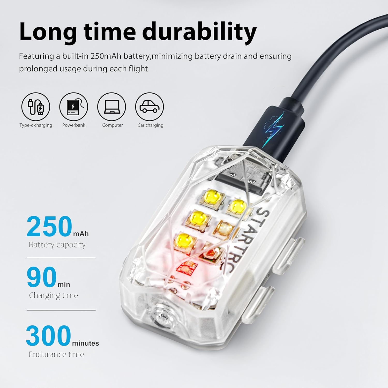 STARTRC Drone Strobe Light Ant - đánh giá và giá Dji Drone Mini 4 Pro