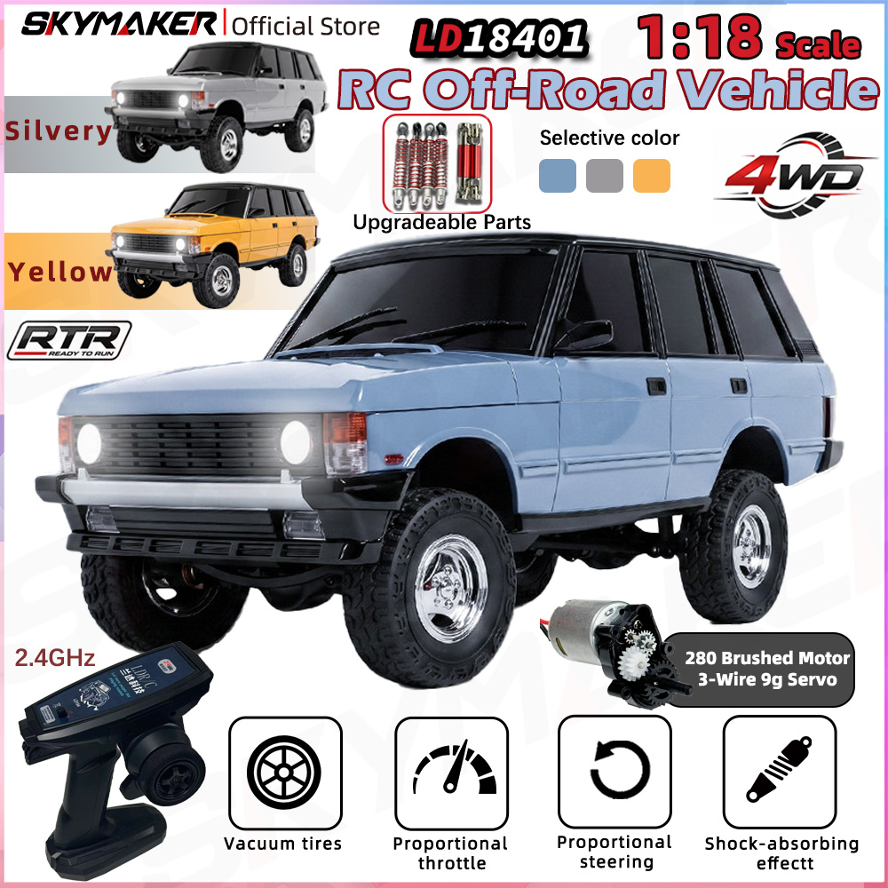 LDRC LD18401 1/18 RC Car 4WD 2 - đánh giá và giá Drone Or Rc Car