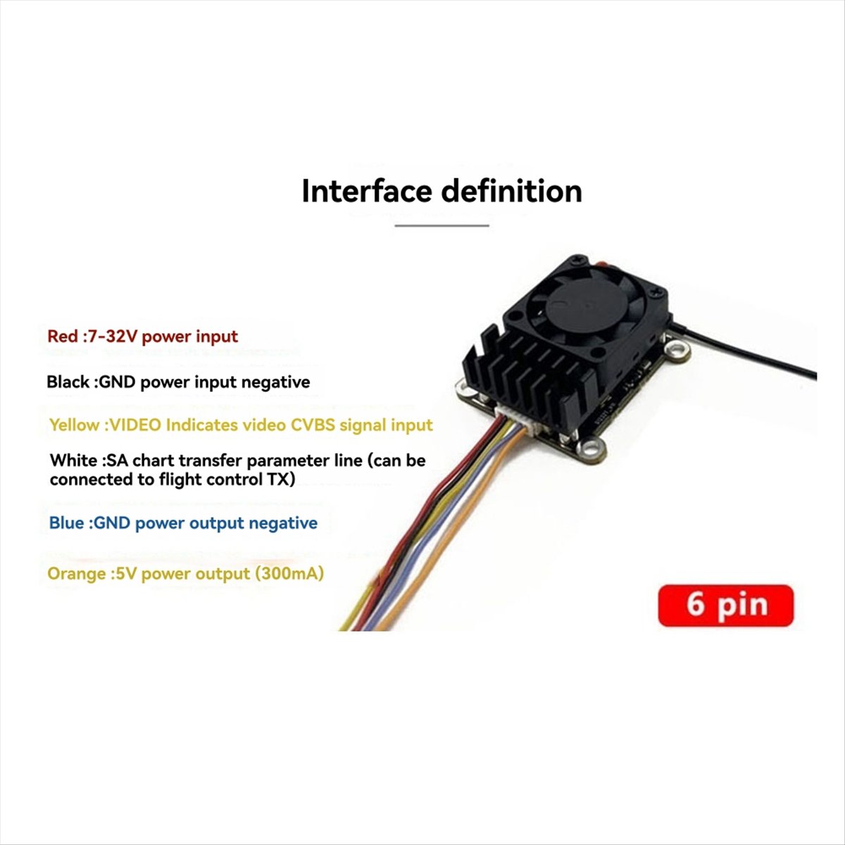 5.8G 2W VTX 2000mW FPV Video T - đánh giá và giá Drone Rc Drone