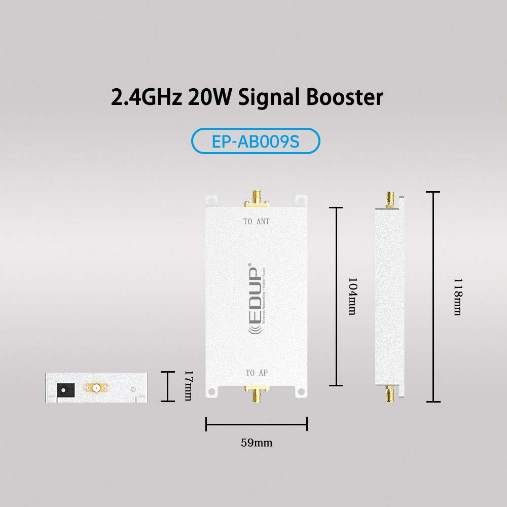 EDUP EP-AB009 2.4GHz 20W WiFi  - đánh giá và giá Drone Rc Signal
