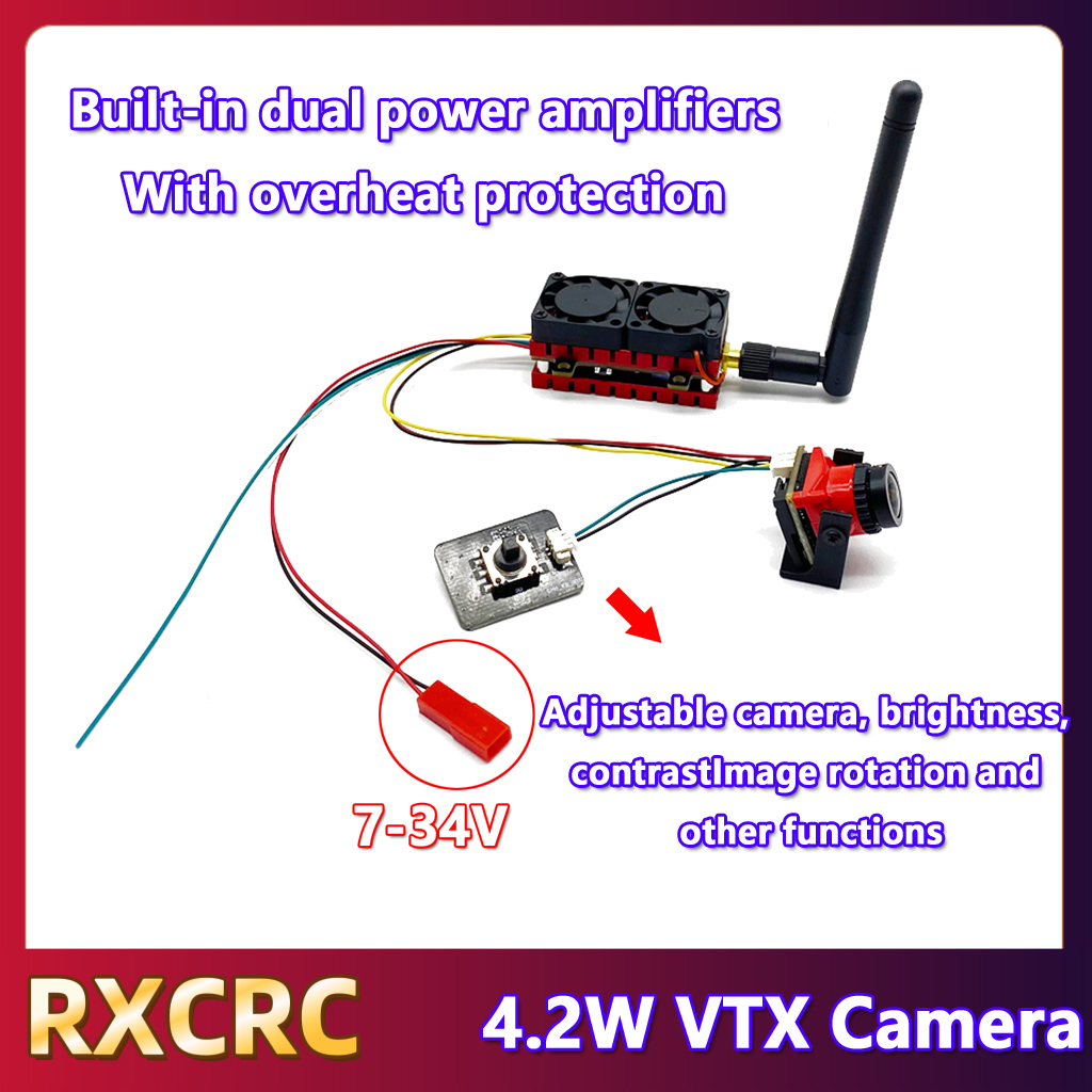 RXCRC 5.8G 48CH 4.2W High Powe - đánh giá và giá Drone Rc Control