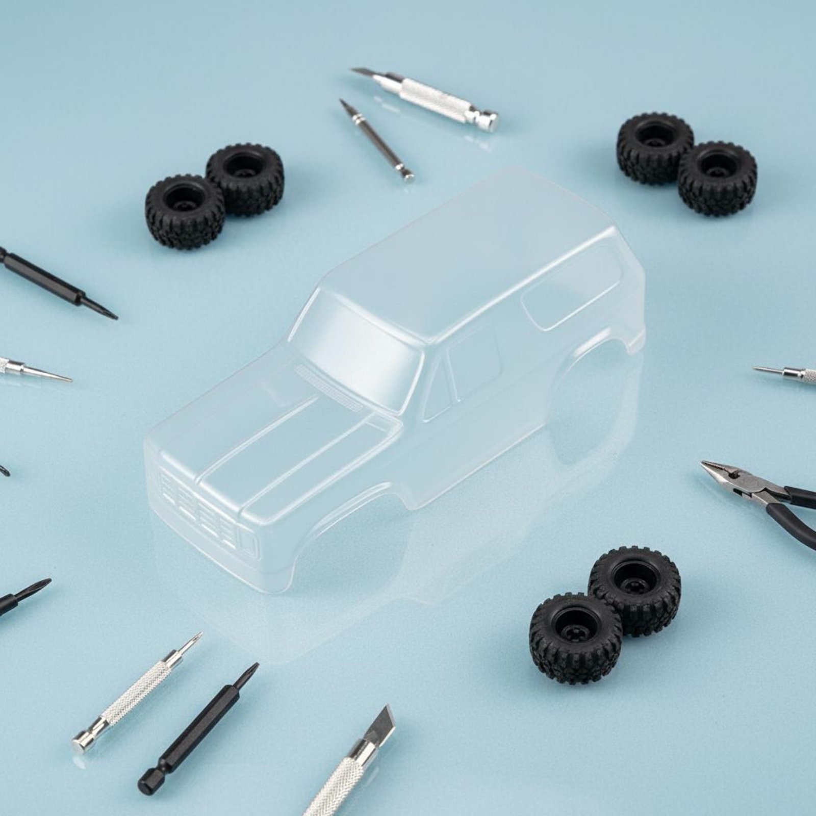 Clear RC Body Shell Paintable  - đánh giá và giá Rc Car Body Shell