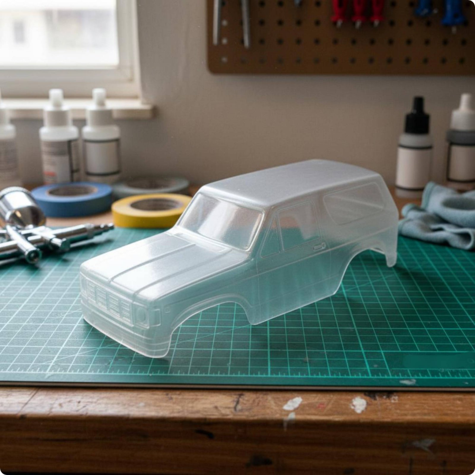 Clear RC Body Shell Paintable  - đánh giá và giá Rc Car Body Shell
