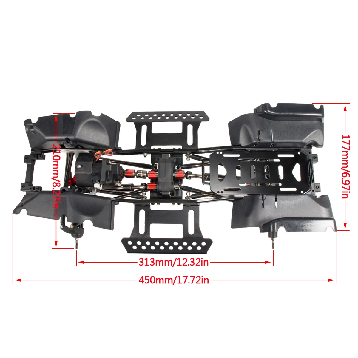 1/10 RC Crawler Chassis Kit wi - đánh giá và giá Rc Car Body Shell