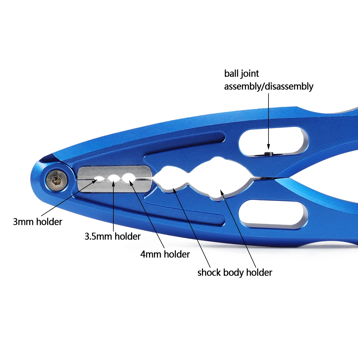 Aluminum CNC Pliers Pivot Ball - đánh giá và giá Drone Tech Rc