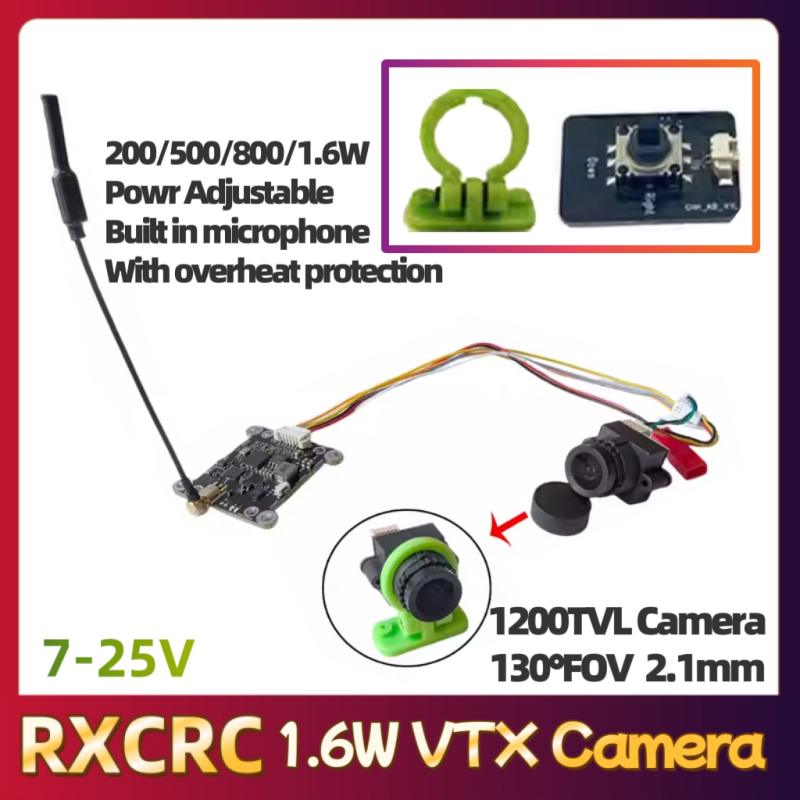 RXCRC 5.8G Module 48CH 1.6W VT - đánh giá và giá Drone Rc Control