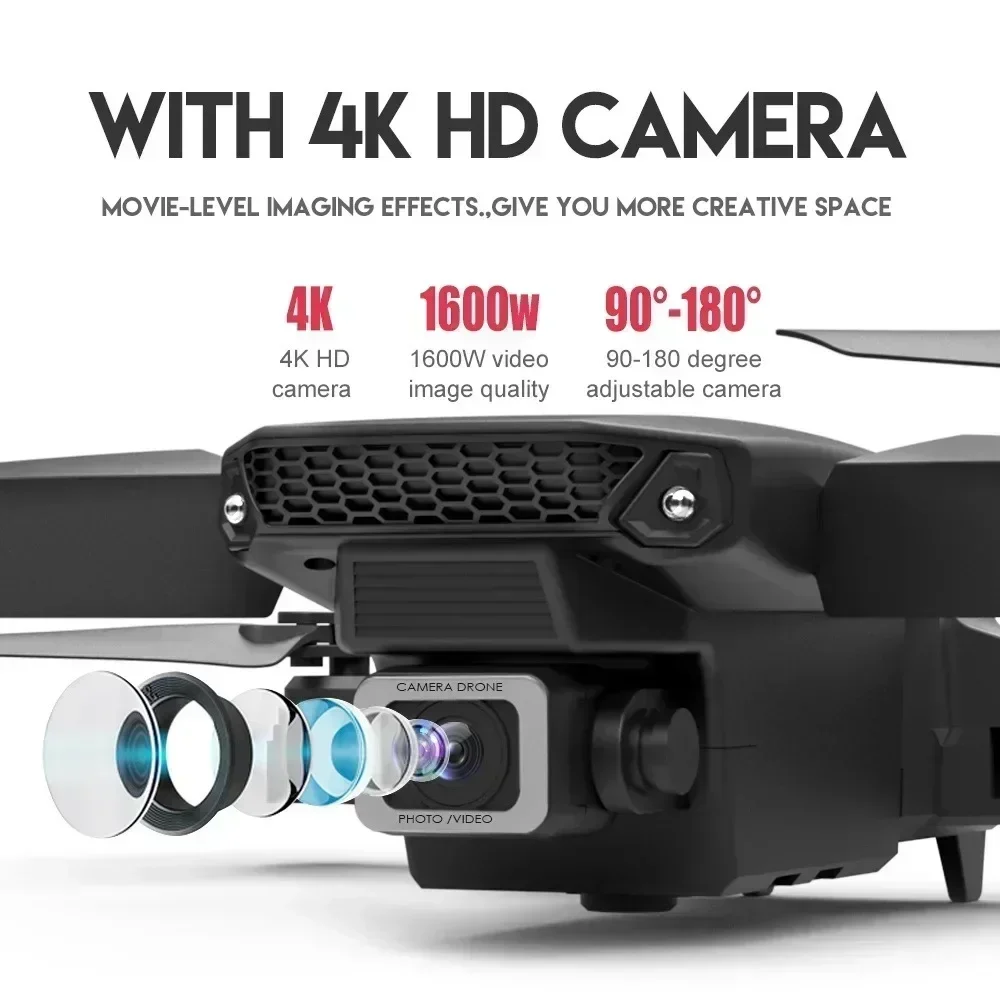 E88 Pro WIFI FPV Drone Wide An - đánh giá và giá Drone Rc E88 Pro