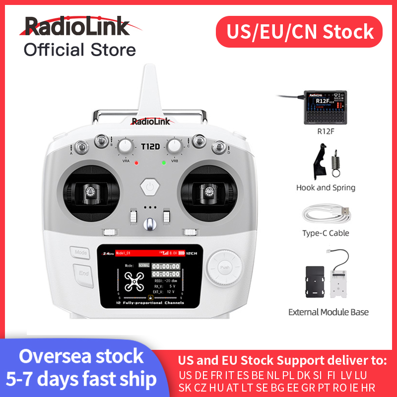 Radiolink T12D ELRS 12 Channel - đánh giá và giá Drone Tech Rc