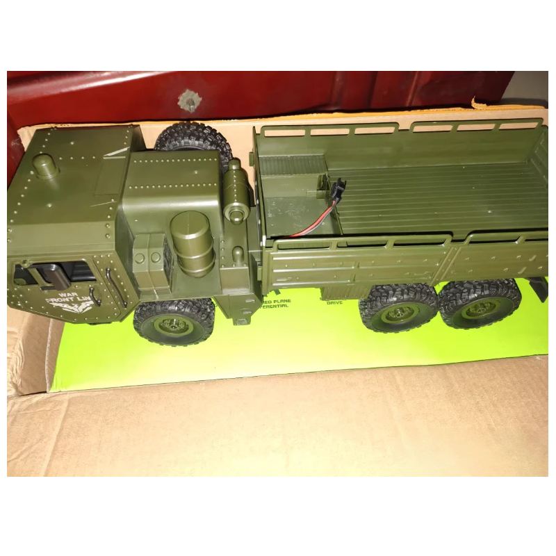 JJRC Q75 1:16 6x6 Military Sty - đánh giá và giá Drone Or Rc Car