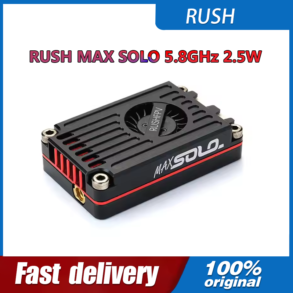 RUSH MAX SOLO 5.8GHz 2.5W VTX  - đánh giá và giá Drone Rc Racing