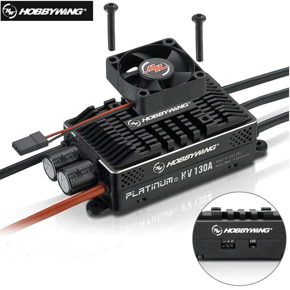 Hobbywing Platinum HV 130A SBE - đánh giá và giá Drone Rc V4