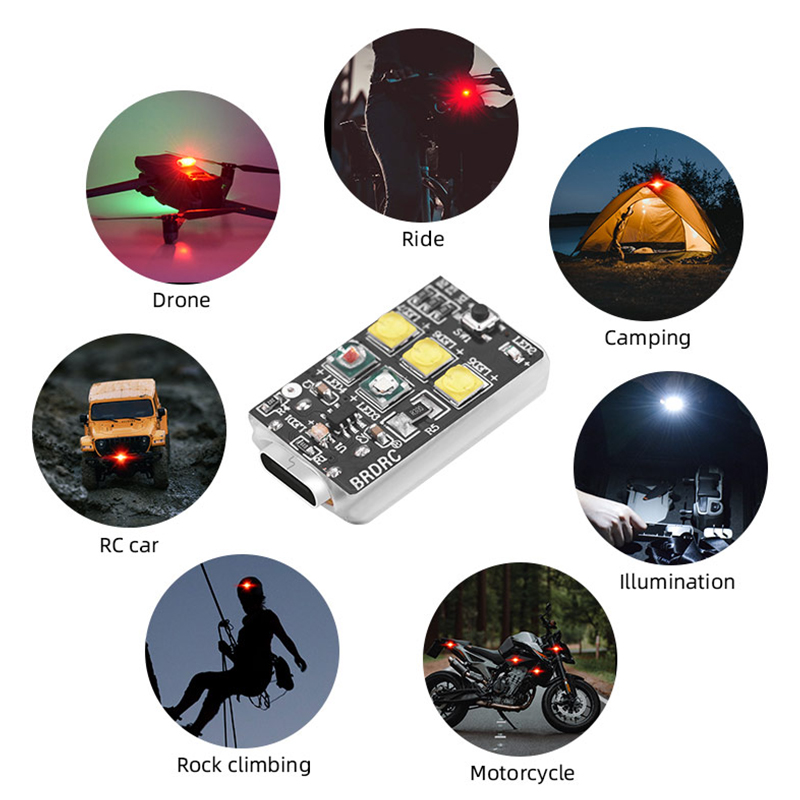 Mini Drone Strobe Light for DJ - đánh giá và giá Dji Drone Mini 4 Pro