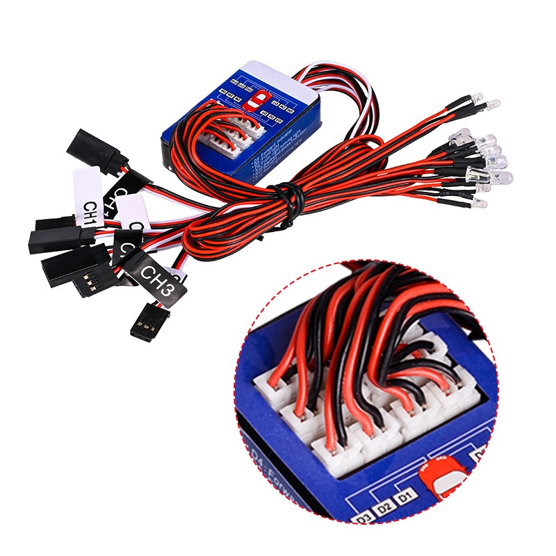 Rc 12 LED Lighting System Kit  - đánh giá và giá Rc Car Body Shell