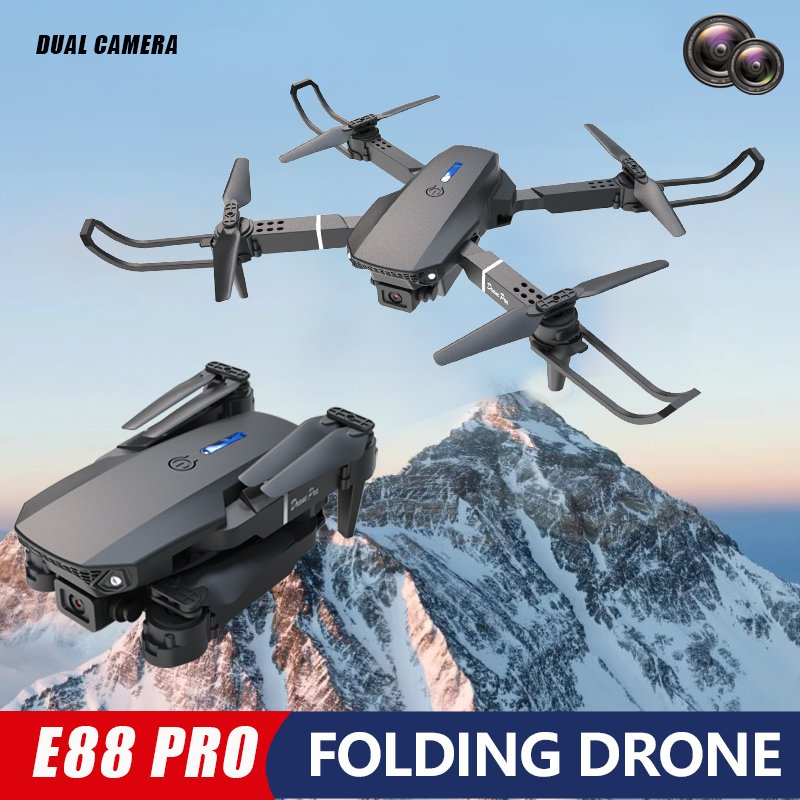ZNLYRION E88 Pro WIFI FPV Dron - đánh giá và giá Drone Rc E88 Pro