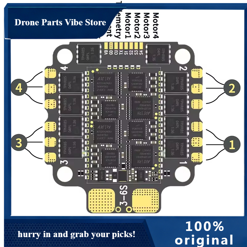 APAocoda-RC F460 V4 60A Stack  - đánh giá và giá Drone Rc V4