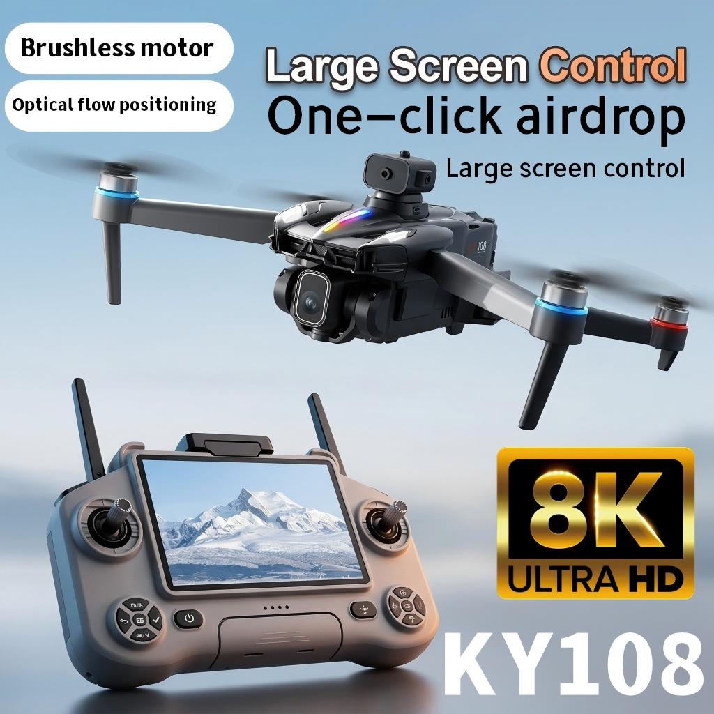 KY108 Foldable RC Drone 2.4 GH - đánh giá và giá Drone Rc Signal