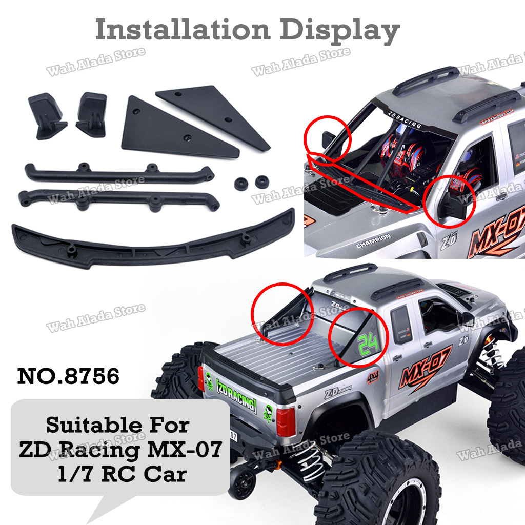 ZD Racing MX-07 1/7 RC Car Pro - đánh giá và giá Rc Car Body Shell