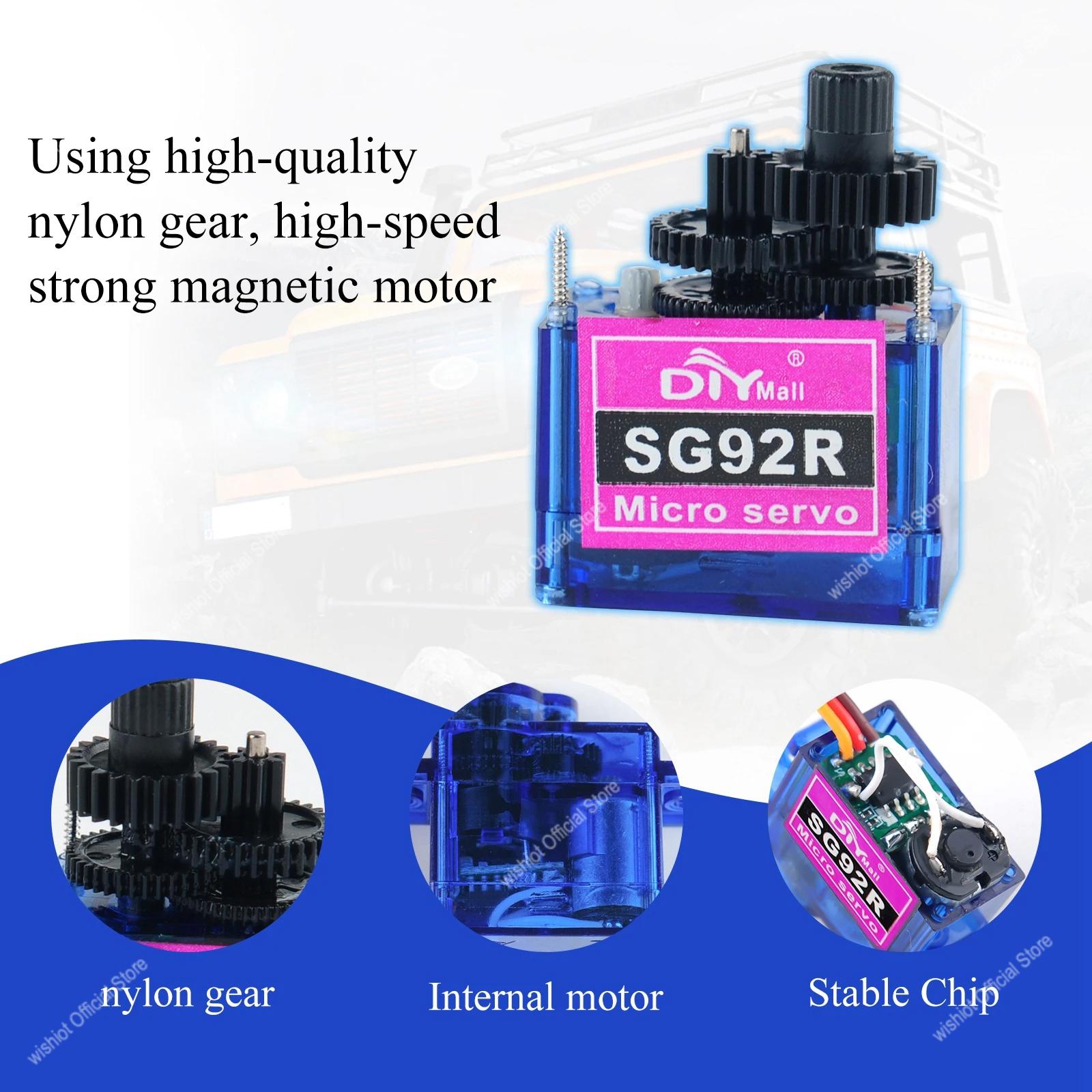 SG92R Micro Servo Motor 4.8-6V - đánh giá và giá Drone Tech Rc