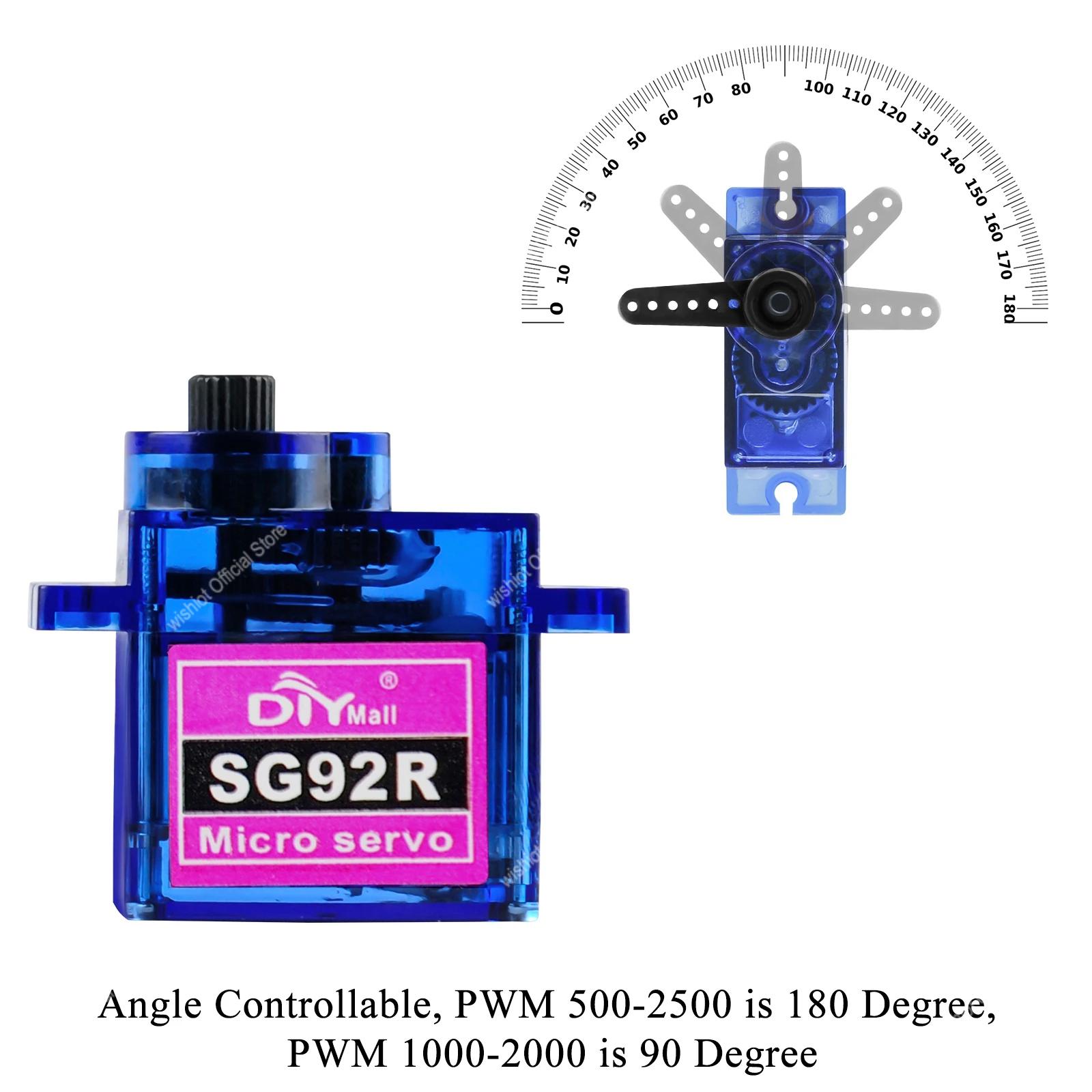 SG92R Micro Servo Motor 4.8-6V - đánh giá và giá Drone Tech Rc