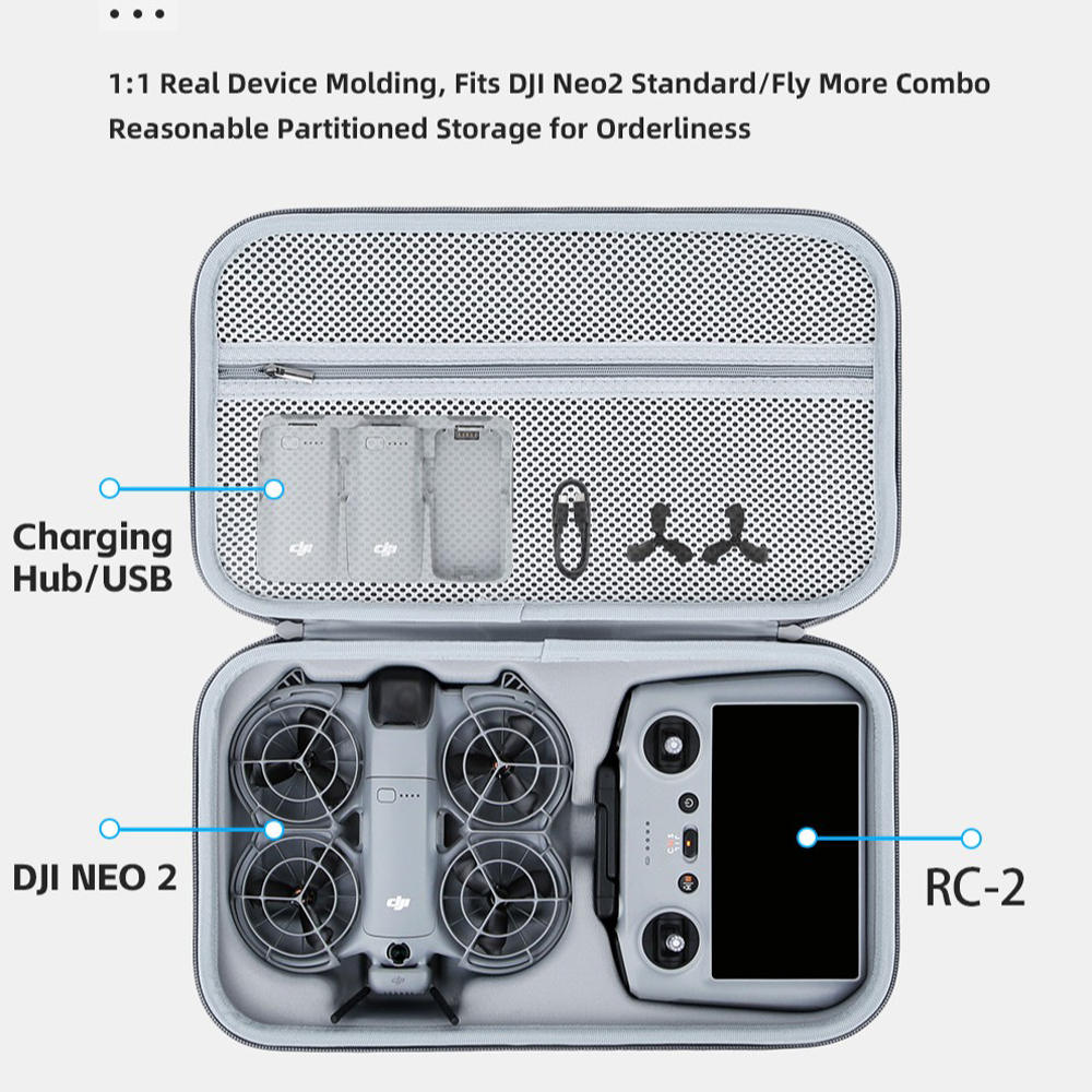Portable Case PU Waterproof Sh - đánh giá và giá Drone Neo Rc