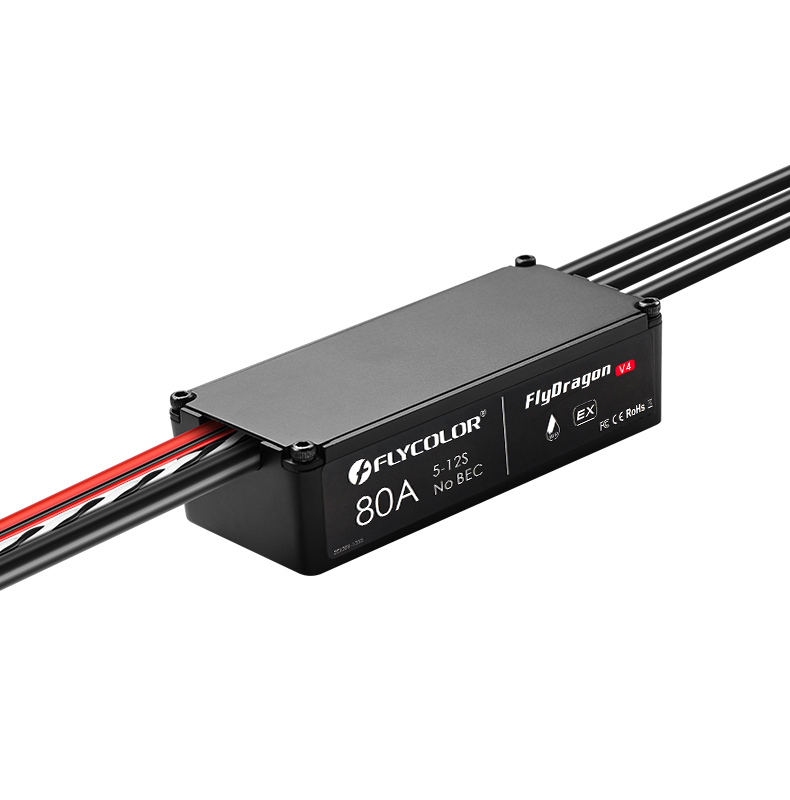 Flycolor FlyDragon 80A V4 ESC  - đánh giá và giá Drone Rc V4