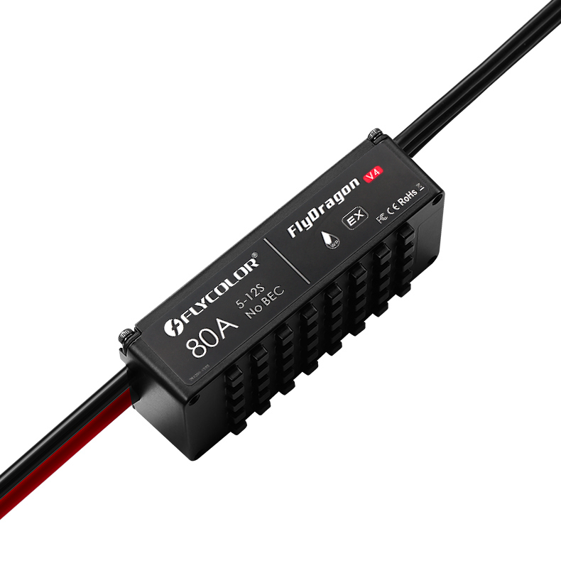 Flycolor FlyDragon 80A V4 ESC  - đánh giá và giá Drone Rc V4