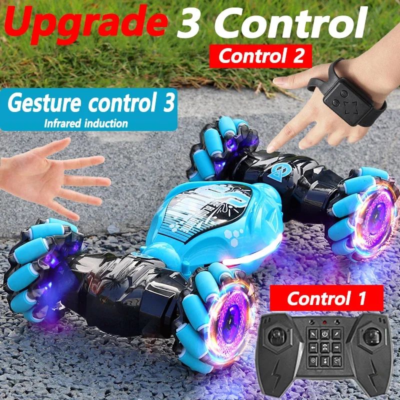 4WD 1:16 Stunt RC Car with LED - đánh giá và giá Drone Lidi Rc
