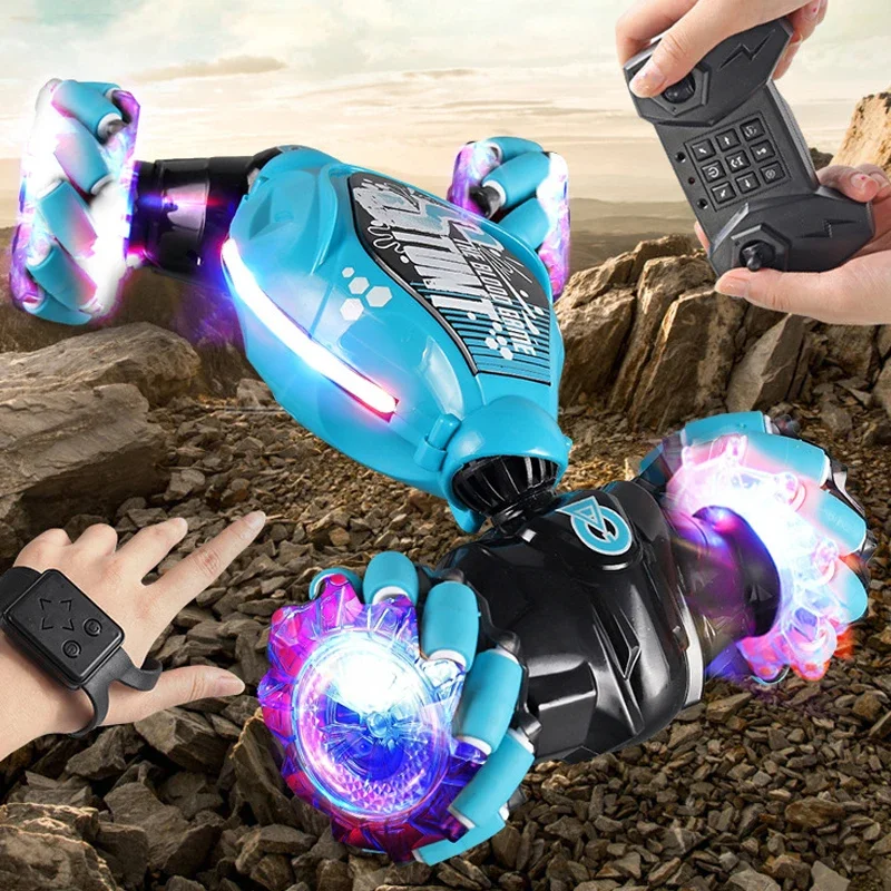 4WD 1:16 Stunt RC Car with LED - đánh giá và giá Drone Lidi Rc